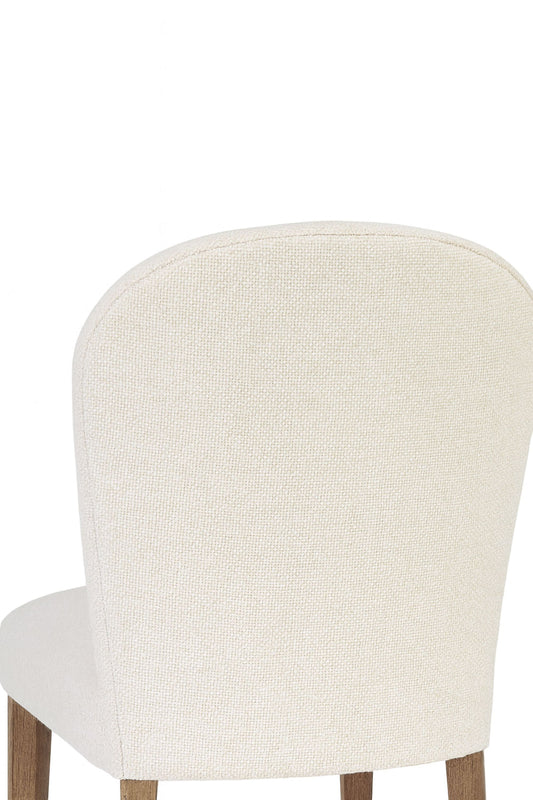 Arch Upholstered Chair - Cocoa/White Sand (Set of 2) Dining Chair