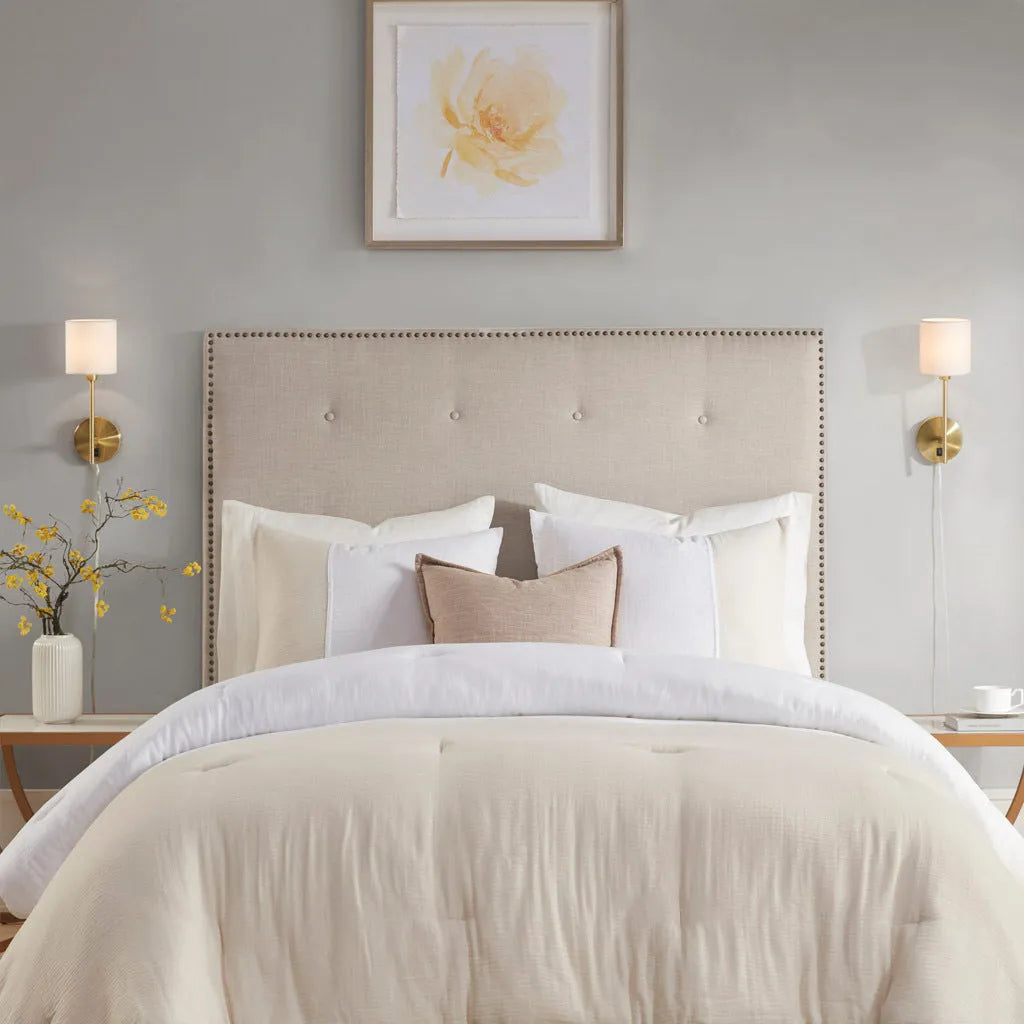 Conway Metal Wall Sconce with Cylinder Shade, Set of 2