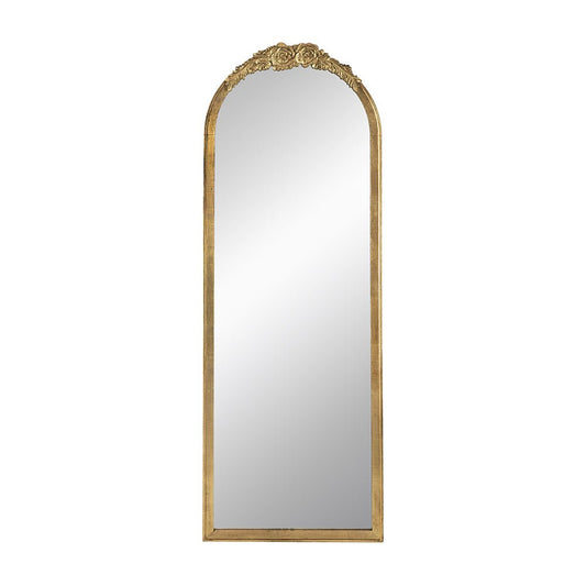 19"x56" Wood Floor Mirror, Full Body Mirror Dressing Make up Mirror for Bathroom Bedroom Living Room - Groovy Boardz