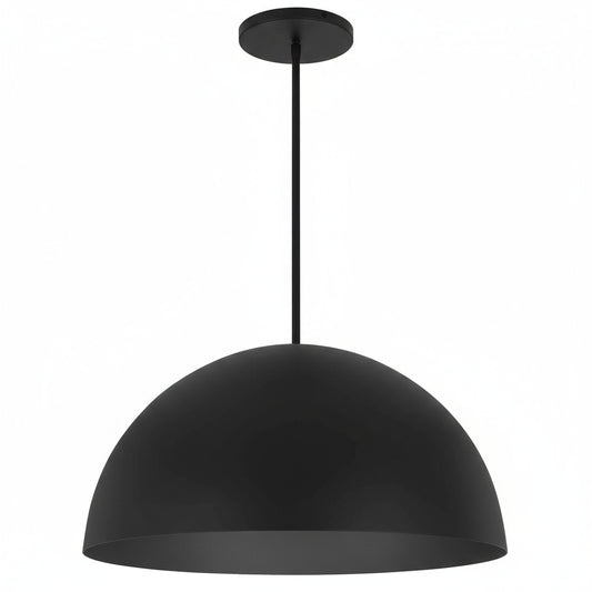 24 inch Diameter Integrated LED Black Pendant Pendant Lights
