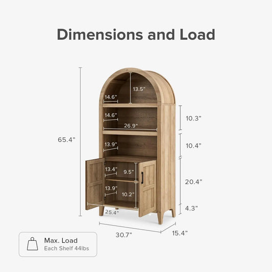 Walker Modern Arched Cabinet