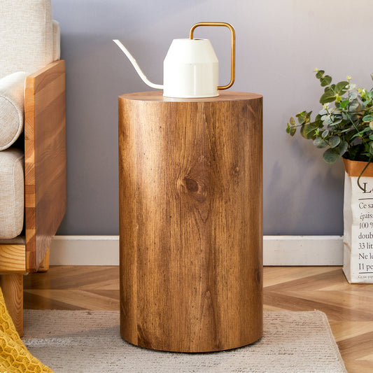 The cylindrical table with its patterned design can be easily integrated into a variety of interior styles, from coffee tables to small dining tables, workbenches.W1151P200296