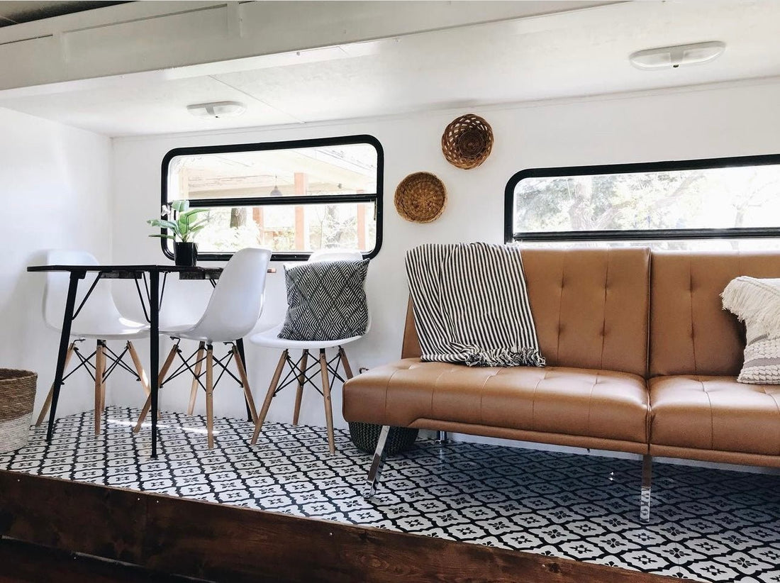Why Mid Century Modern Furniture is Perfect for your RV Renovation.