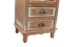 Rustic Wooden Storage Cabinet for Living Room & Bedroom.