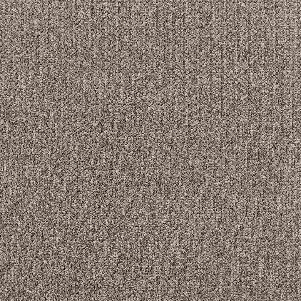 Taupe Upholstered L-Shaped Dining Bench.