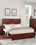 Eastern King Size Bed with Two Panel Headboard.