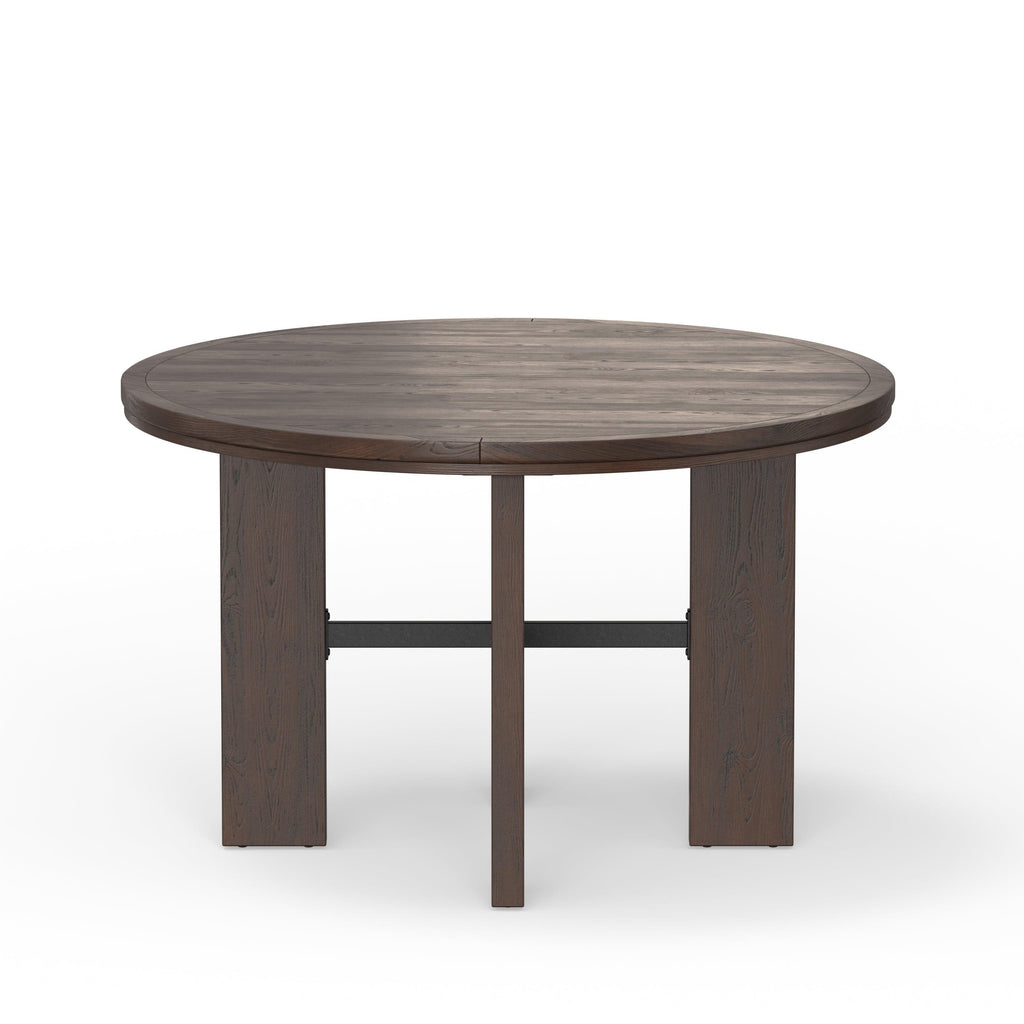Gorman Dining Game Table with Walnut Finish.