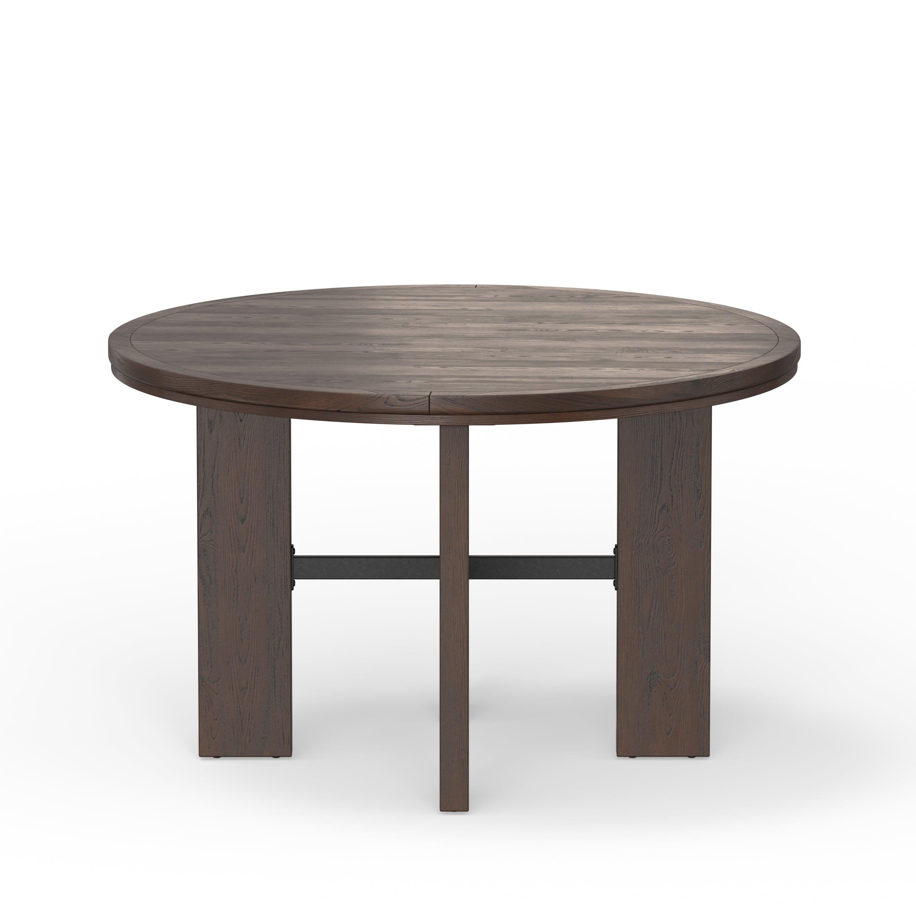 Gorman Dining Game Table with Walnut Finish.
