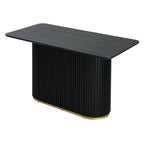Modern Black Counter Table for Dining Room.