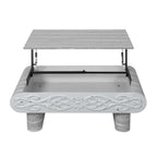 Lift Top Coffee Table with Storage - Modern Design.