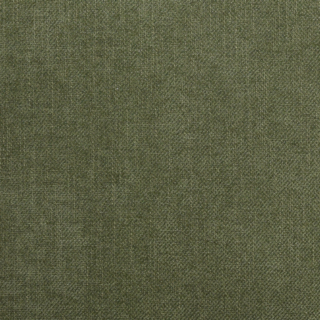 Set of 2 Rubberwood Counter Stools in Dark Brown and Green.