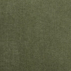 Set of 2 Rubberwood Counter Stools in Dark Brown and Green.