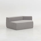 Modern Minimalist Teddy Fabric Single Sofa Chair, Plush Upholstered Seating with Three Supportive Back Cushions for Stylish Living Rooms and Cozy Interiors-33017-R.