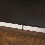 Floating TV Stand with LED Lights for Living Room.