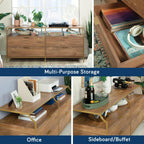 Dresser, Brown finish.
