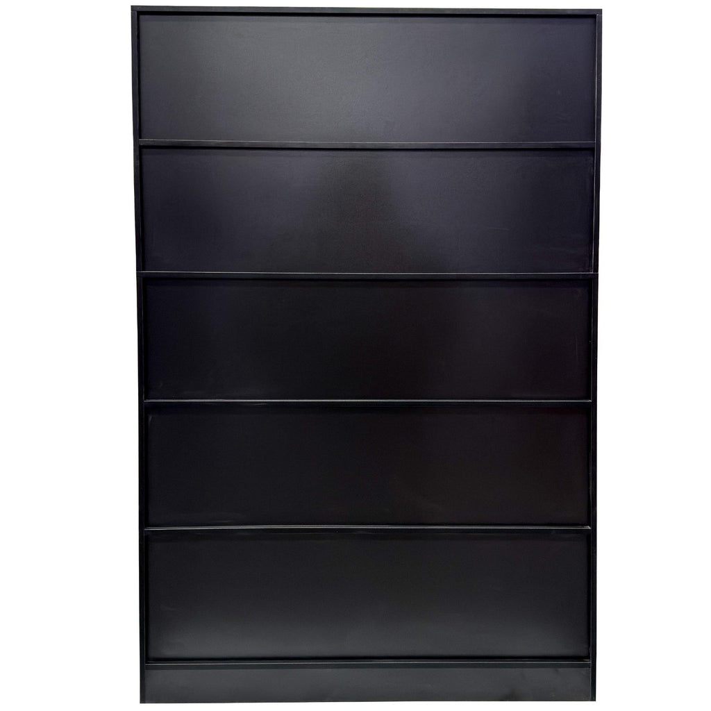 70.87' Tall Bookshelf with 10 Cubes and Cabinet.