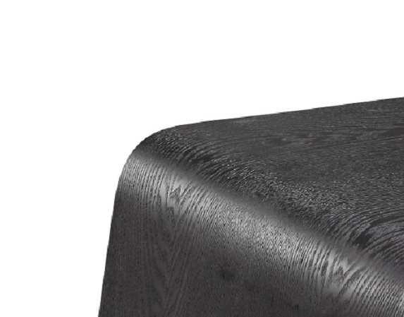 Brookside End Table in Black.
