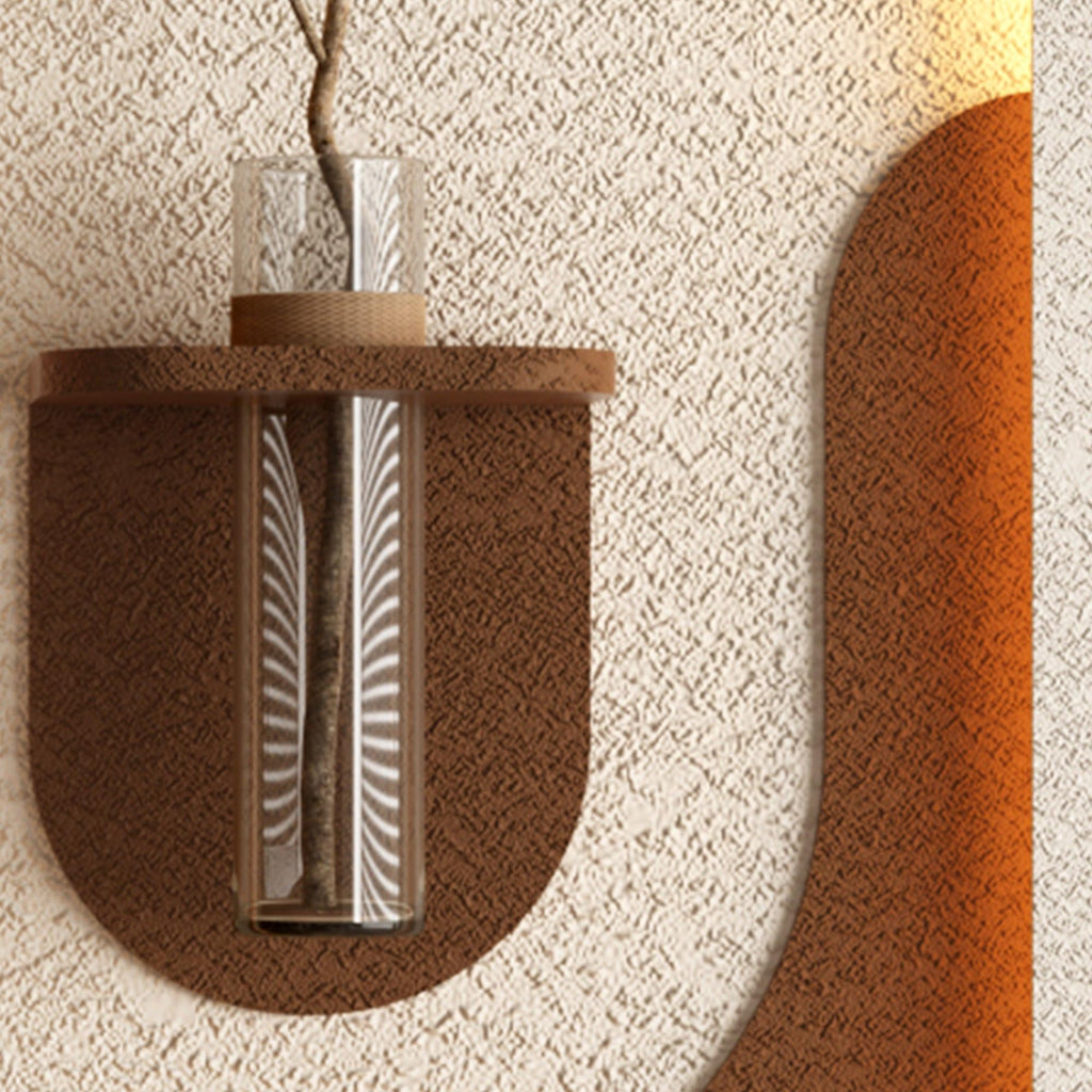 LED Wall Decor with 3-Color LED and Plants.