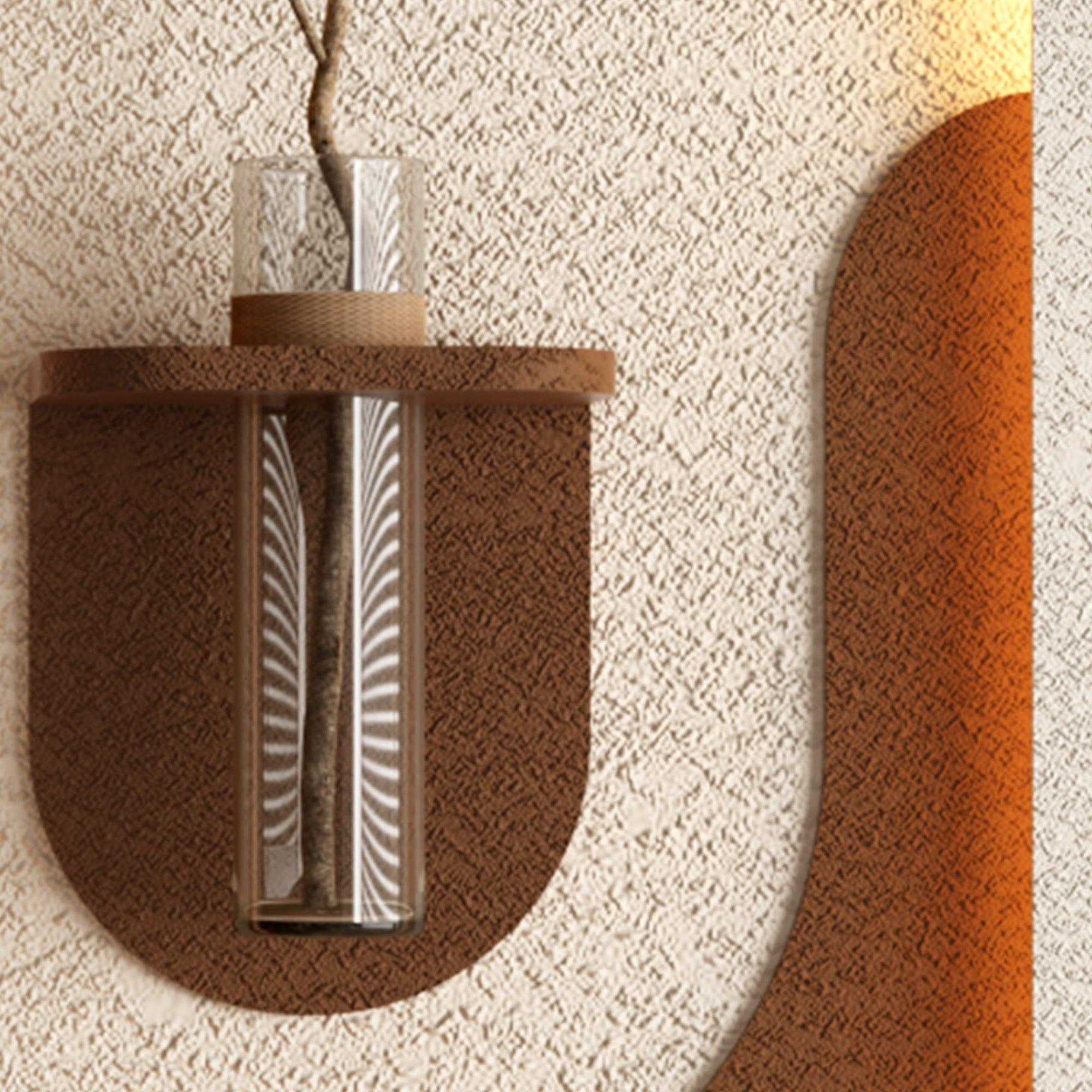 LED Wall Decor with 3-Color LED and Plants.