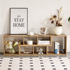 2 Pieces Cube TV Stand for Versatile Living Room Setup.