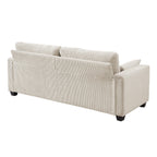 Removable Cover Loveseat Sofa for Small Spaces.
