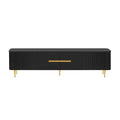 Minimalist TV Stand for 85 Inch TVs - Spacious Media Console.