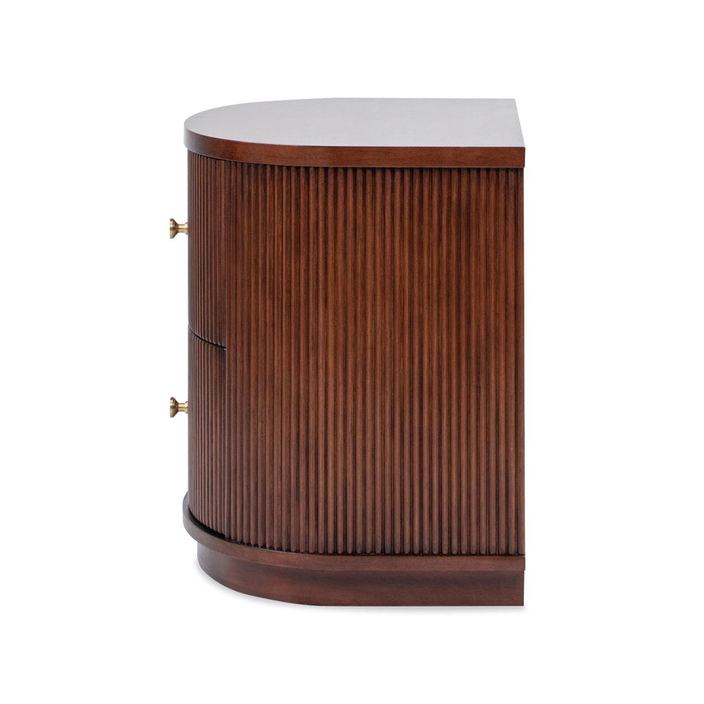 Valentine 24' Beech Wood Storage Side Table.