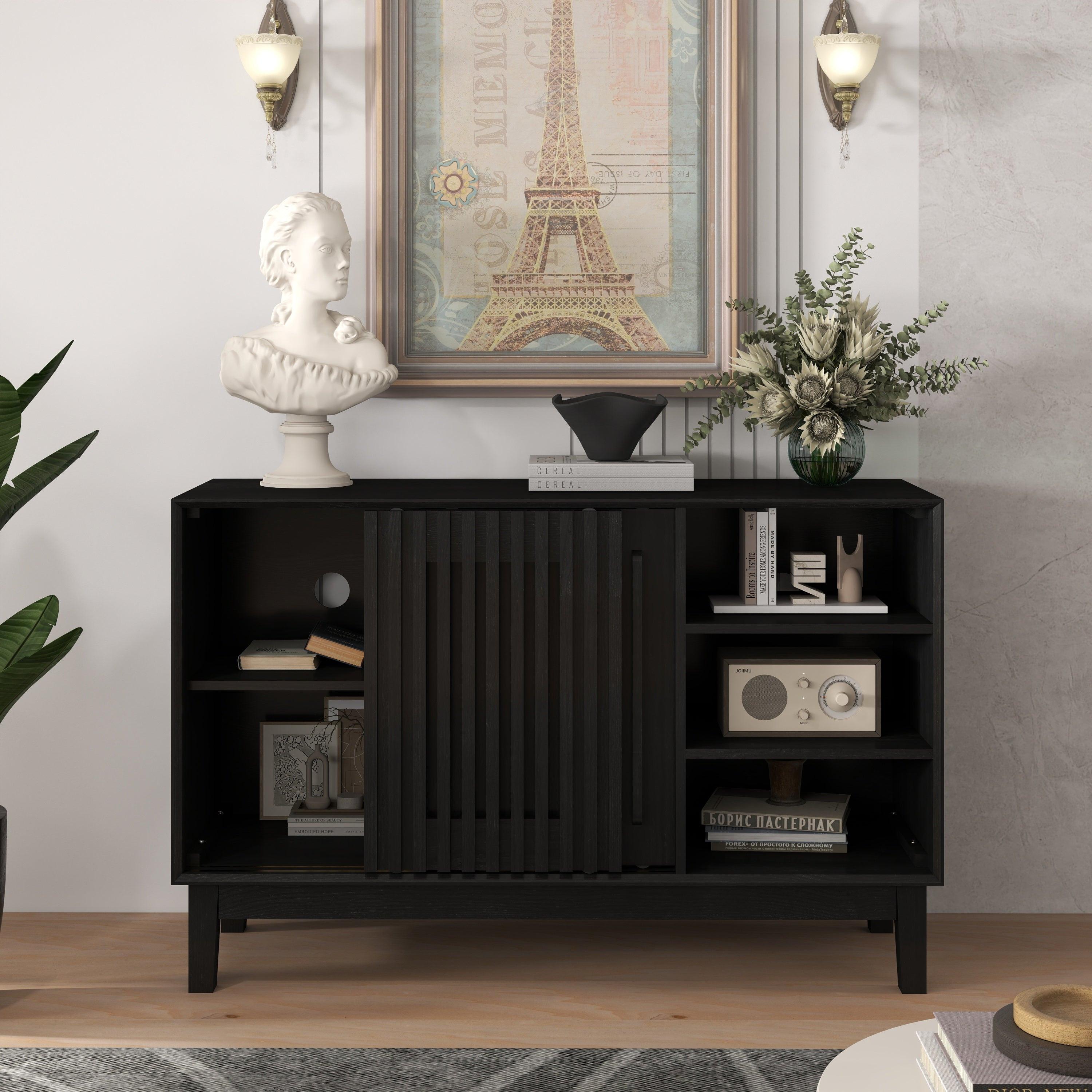 47.3' Farmhouse Sideboard Cabinet with Storage.