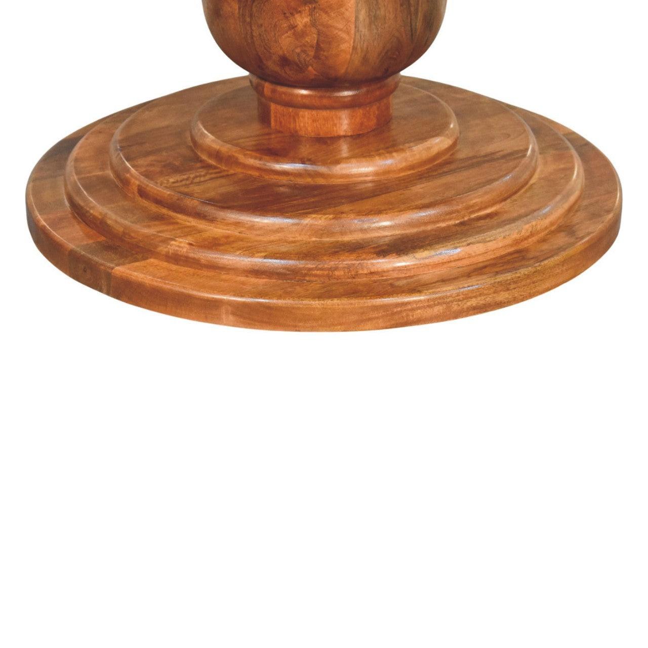 Solid Wood Round Dining Table - Belmont by Artisan Furniture.