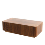 Mid Century Coffee Table with Storage and Unique Design.