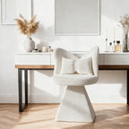 Vanity Chair Swivel Accent Chair for Makeup and Dining