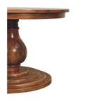 Solid Wood Round Dining Table - Belmont by Artisan Furniture.
