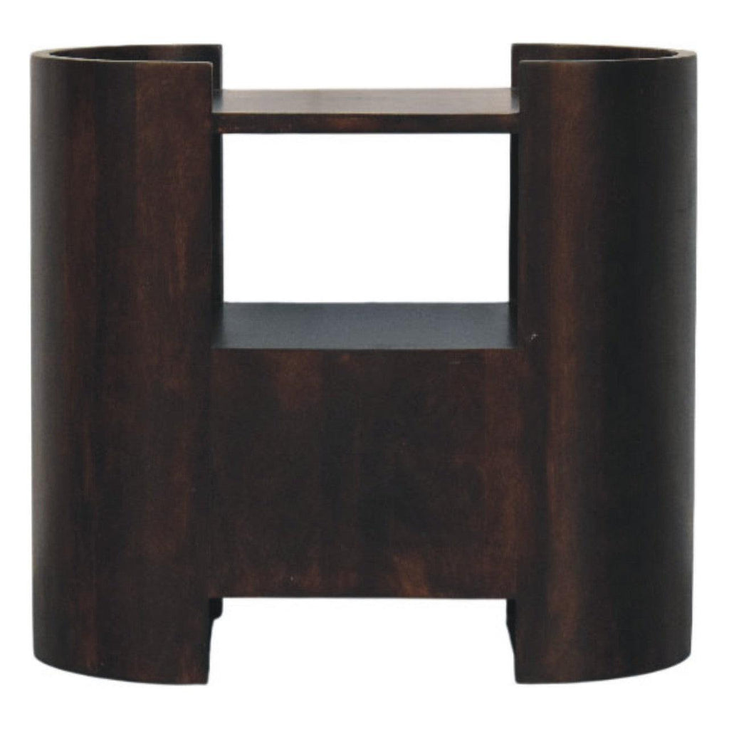 Mango Wood Bedside Table - Artisan Furniture Valencia.
