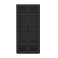 Rivington 38' Bookcase Cabinet in Black
