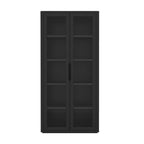 Rivington 38' Bookcase Cabinet in Black