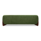 Alpine Moss Green Sherpa Sofa for Cozy Seating.