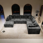Modular Sectional Sofa - Upholstered Couch for Any Space.