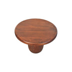 Solid Wood Clara Sculpted Coffee Table.