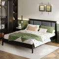Solid Wood King Bed with Heavy Duty Support.