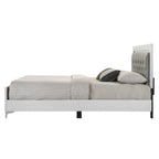 King Size Platform Bed with LED Headboard.
