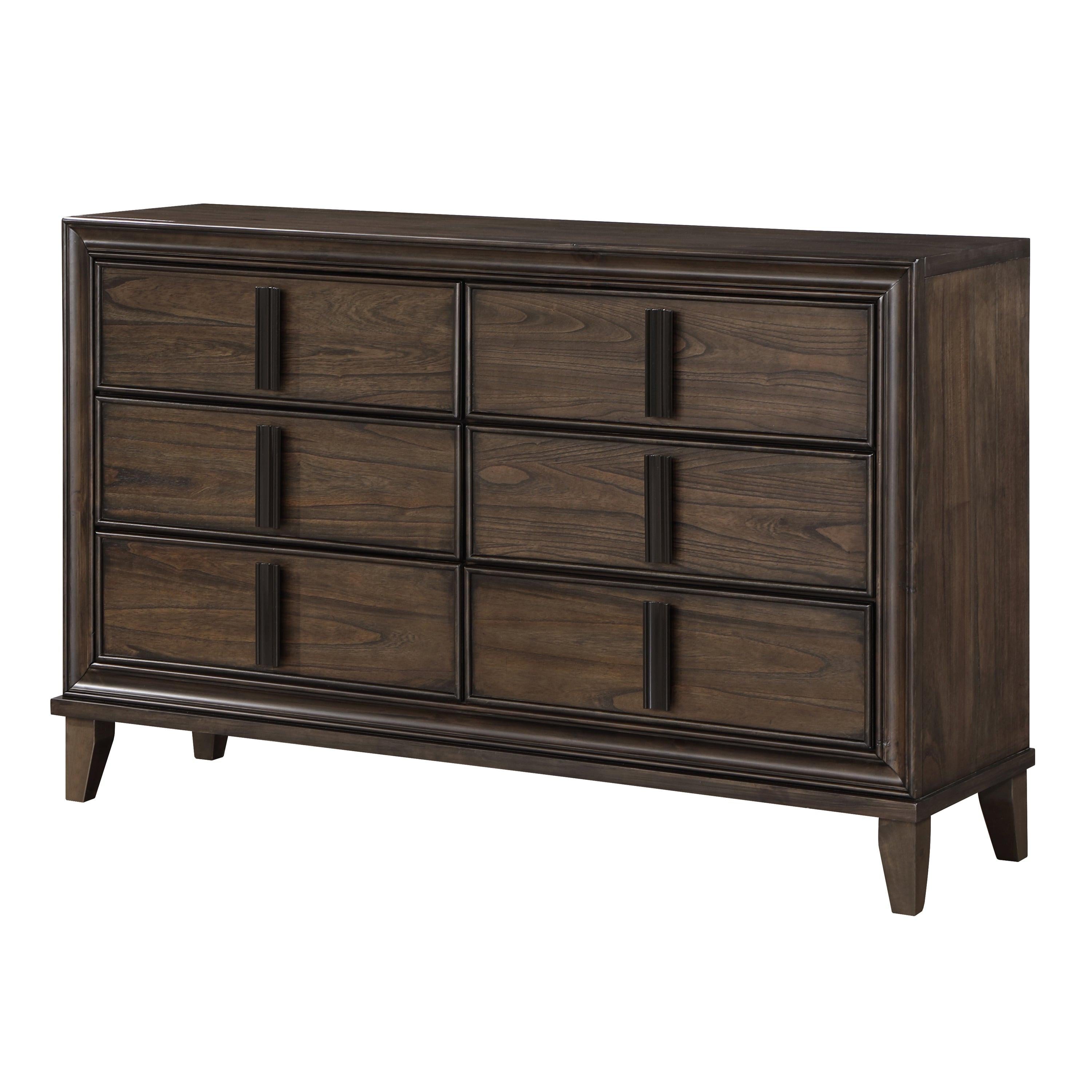 Aetheria Contemporary Wood 6-Drawer Dresser.