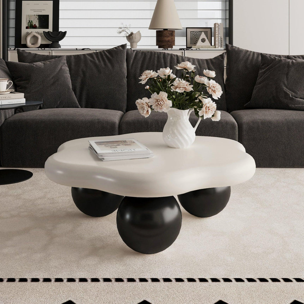 Cloud Shaped Coffee Table - Modern Minimalist Design.