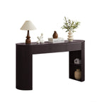 Retro Console Table with Storage for Living Room & Entryway.