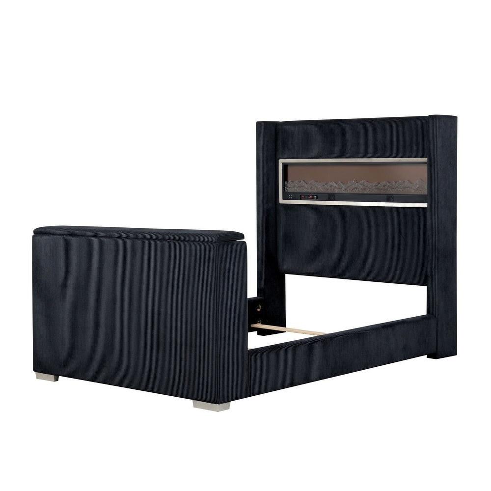 King Size Bed with TV Lift - Contemporary Design & Functionality.