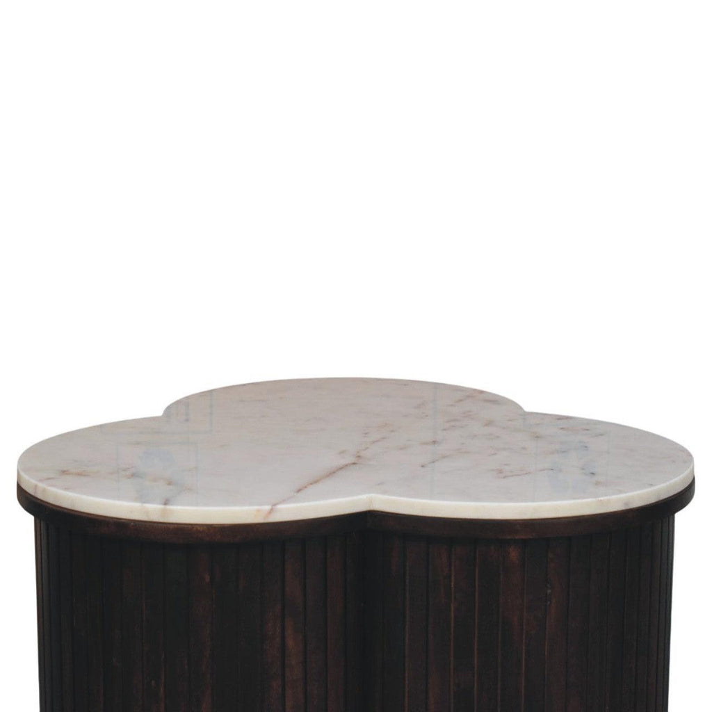 Solid Wood Coffee Table - Artisan Furniture Verona Marble.