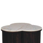 Solid Wood Coffee Table - Artisan Furniture Verona Marble.