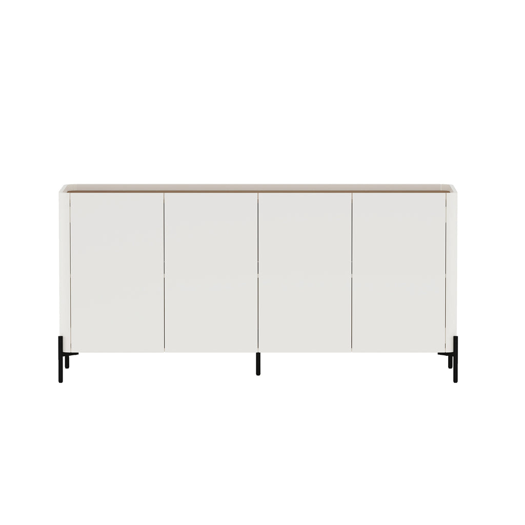 Abbey 67' Sideboard in Maple and Off White