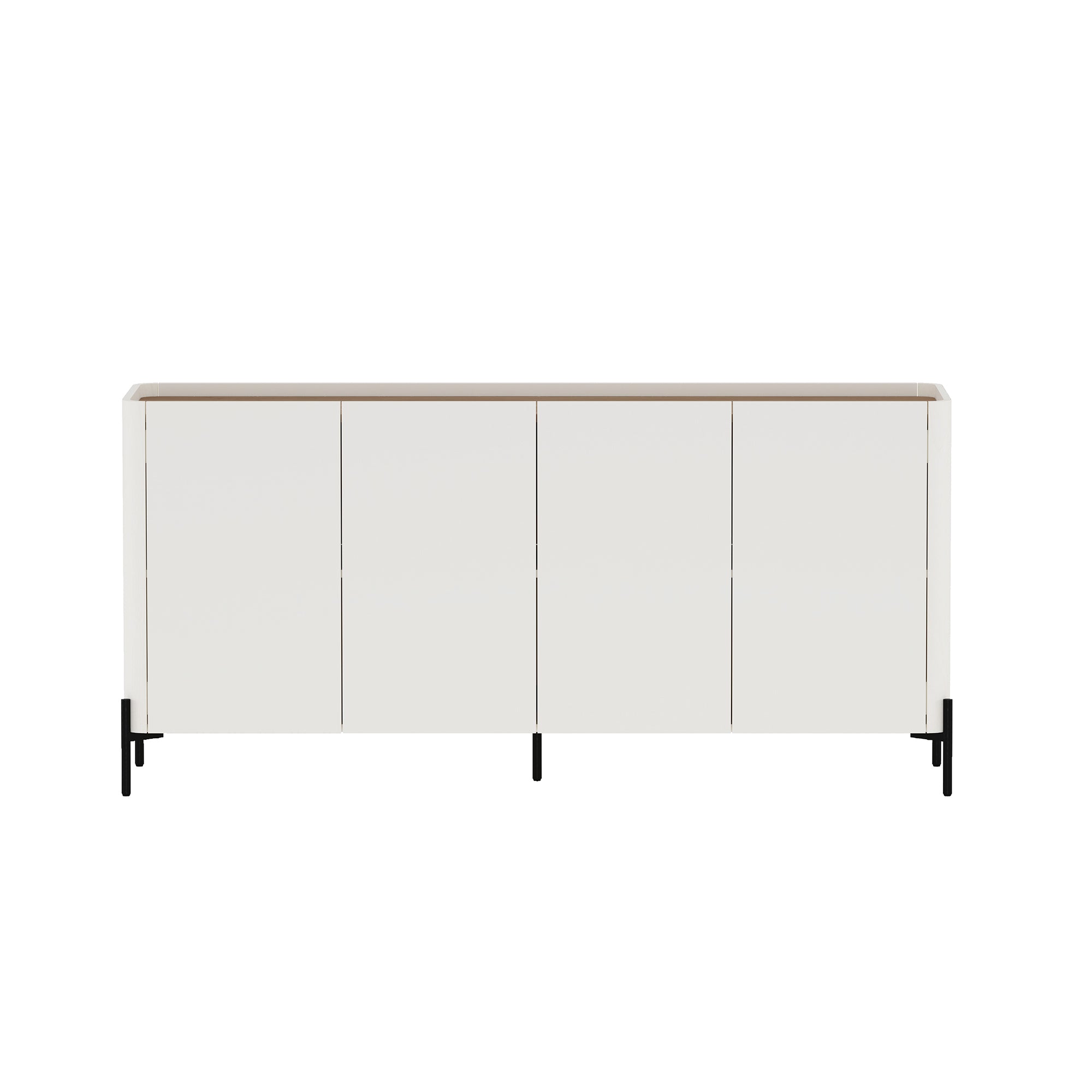 Abbey 67' Sideboard in Maple and Off White