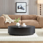 Modern Luxury Oval Coffee Table for Living Room.
