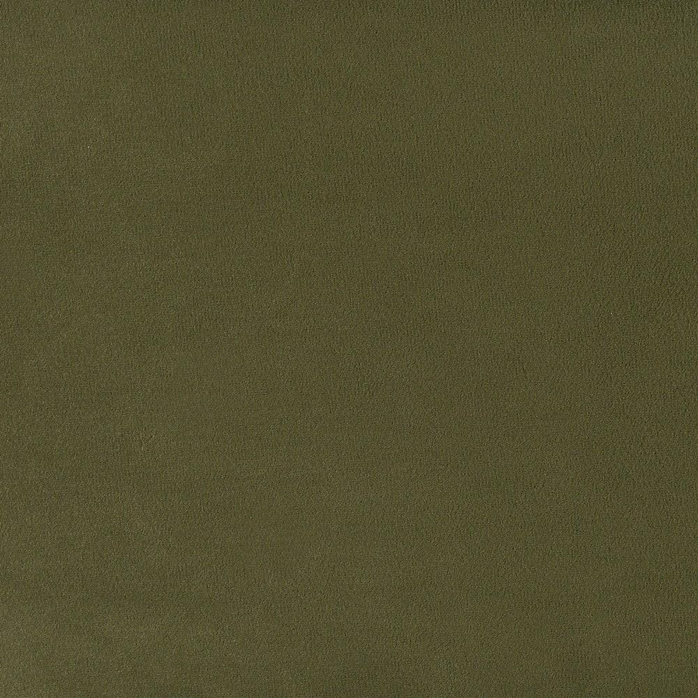 Olive Green Queen Size Bed with Boucle Upholstery.